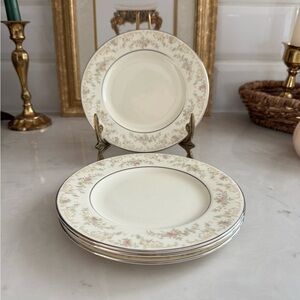 Vintage ROYAL DOULTON The Romance Collection DIANA Bread&Butter Plates Set of 4